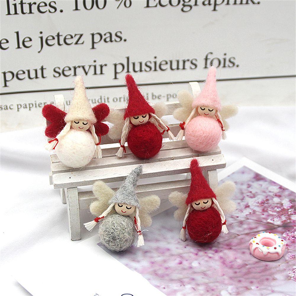Xmas Tree Elf Merry Christmas Wool Felt Christmas Ornament Christmas Decorations Christmas Doll
