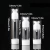1Pc 15/30/50ml Plastic Epmty Vacuum Travel Clear Lotion Cosmetic Spray Refillable Bottle
