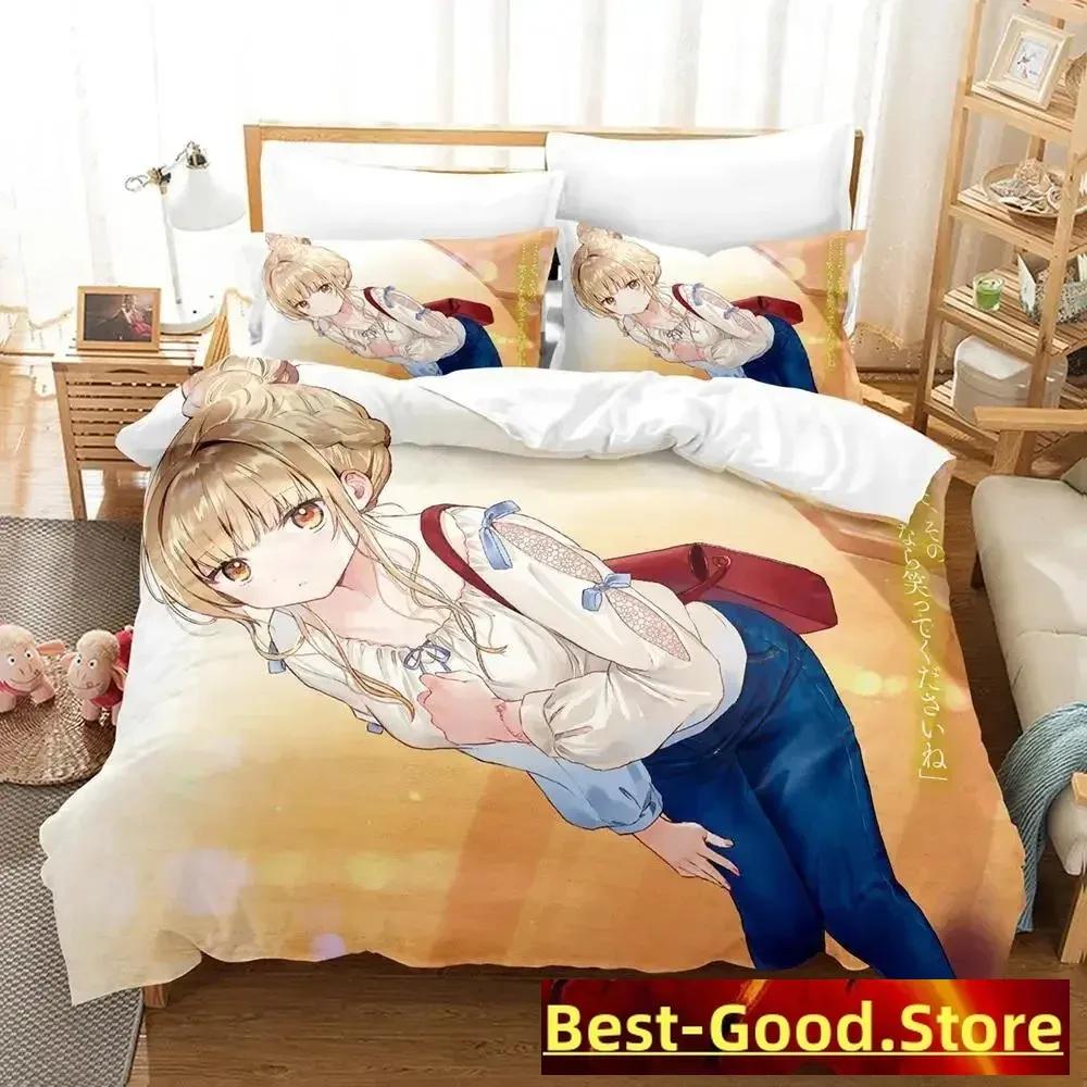 

Ангел по соседству балует меня до неприличия Постельный комплект Односпальный Полуторный Двуспальный Кинг-сайз Комплект для кровати Взрослый Детский Спальня Комплект пододеяльника 70x133cm 2pcs