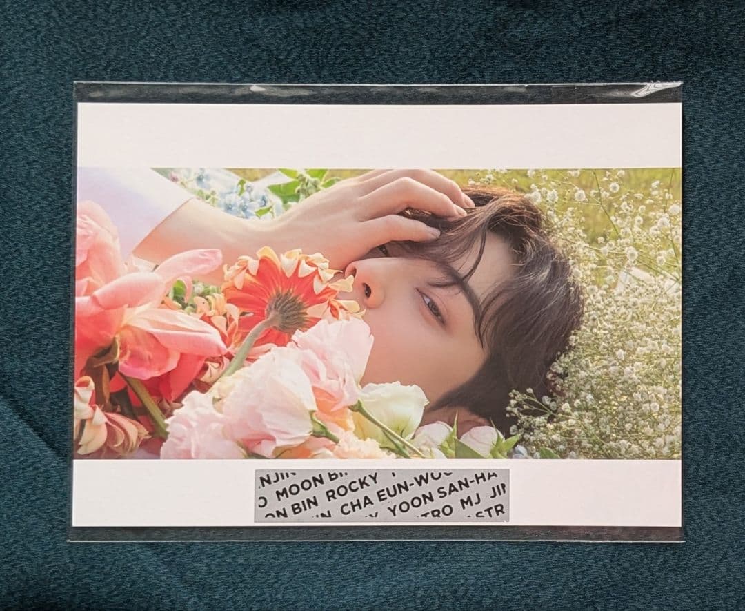 [USED] ASTRO Cha Eunwoo Scratch Postcard