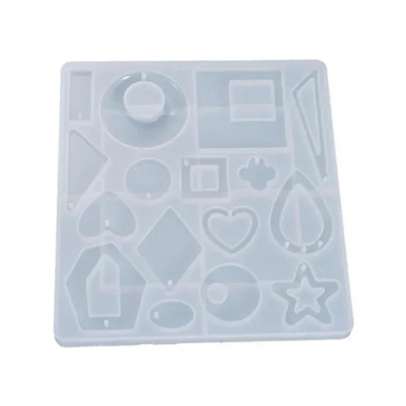 

New Silicone Creative Earring Molds Resin Mold Jewelry Making Casting Tools Earring Craft DIY Charms Earring Making Accessories