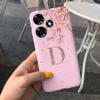 For Infinix Hot 30 Case X6831 Cute Crown Letters Cover Soft Silicone Phone Case For Infinix Hot 30i Hot30 Play NFC Fundas Bumper