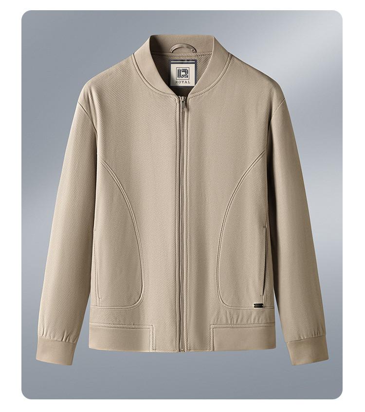 Windproof twill fabric workwear jacket men's fashionable versatile jacket