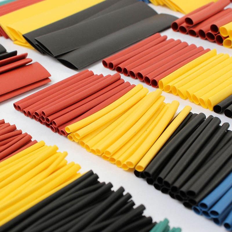 360Pcs Heat Shrink Tubing Insulation Shrinkable Tube 2:1 Wire Cable Sleeve Kit