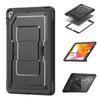 Kickstand PC + TPE Tablet Case with Shoulder Strap For iPad 10.2 (2021)/(2020)/(2019)/Air 10.5 inch (2019)/Pro 10.5-inch (2017)