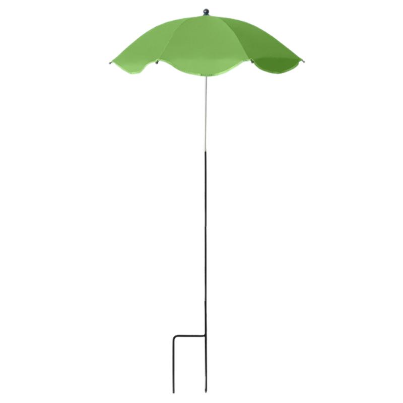 Plant Umbrellas For Outdoor Plants, Adjustable Garden Shade Umbrella Larger Size Plants Shade Cover Umbrella Sun Protection зелёный