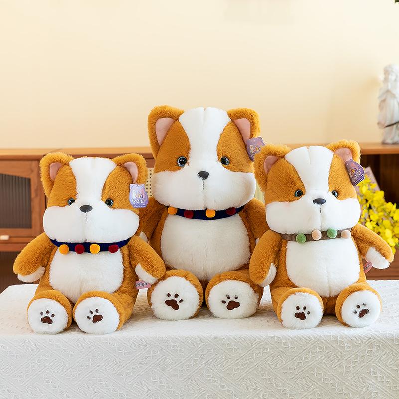 New Furball Corgi Plush Toy Cute Puppy Doll Doll Cute Doll Birthday Gift