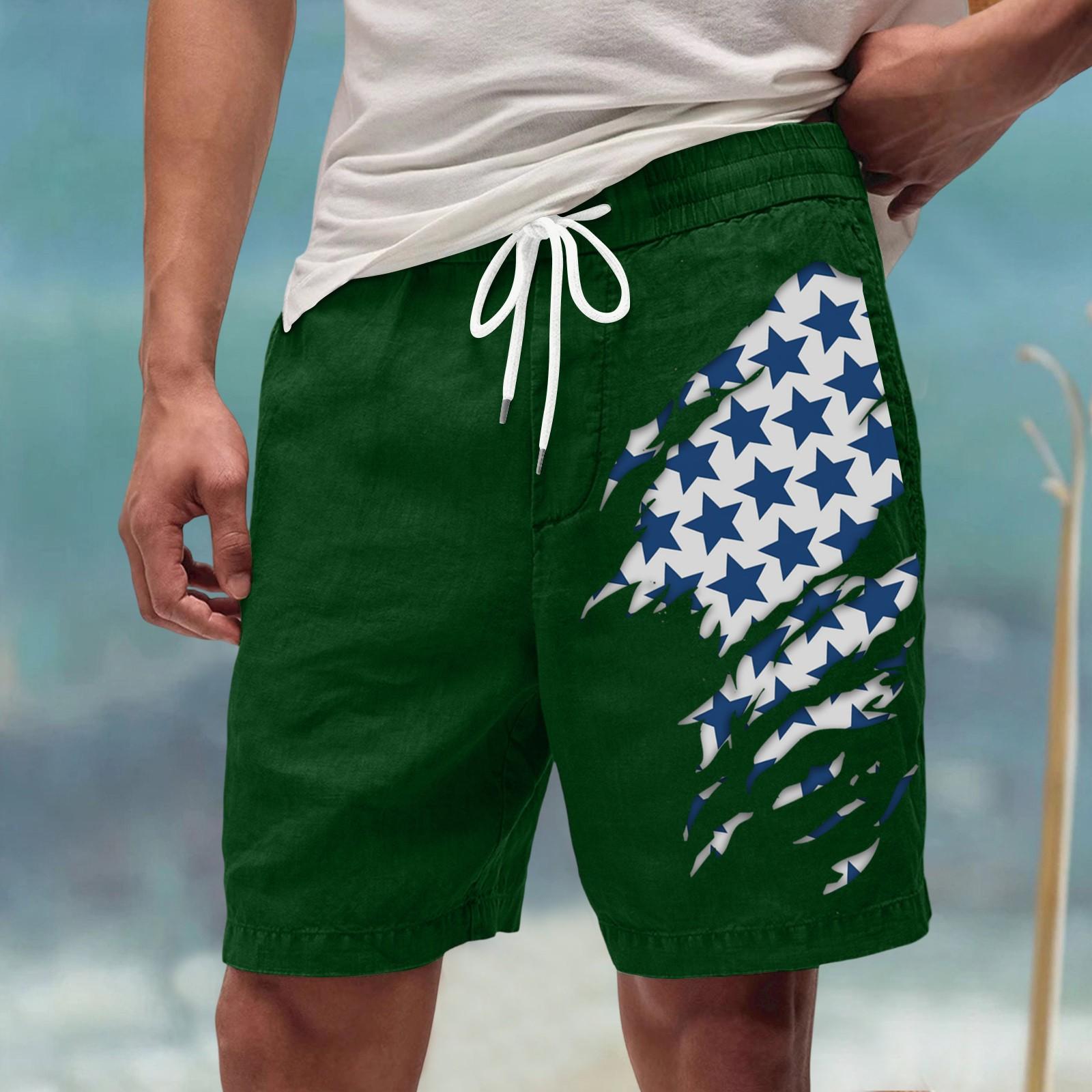 

Мужские летние большие повседневные свободные спортивные брюки пляжные шорты XXXL