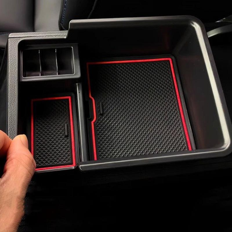 For MG4 EV MG 4 ELECTRIC   2024 Armrest Box Storage Tray Holder Center Console Container Organizer Interior Accessories