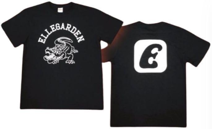 ELLEGARDEN NANA-IRO ELECTRIC TOUR 2019 Merchandise Crocodile T-Shirt (M)