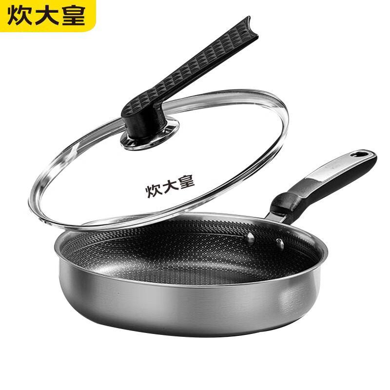 ChudaHuang Compact Non-stick Multi-layer Steel Frying Pan