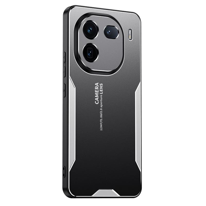 

Чехол для гибридного телефона vivo iQOO 12 5G из алюминиевого сплава, металлическая крышка без защиты от мертвых углов Silver