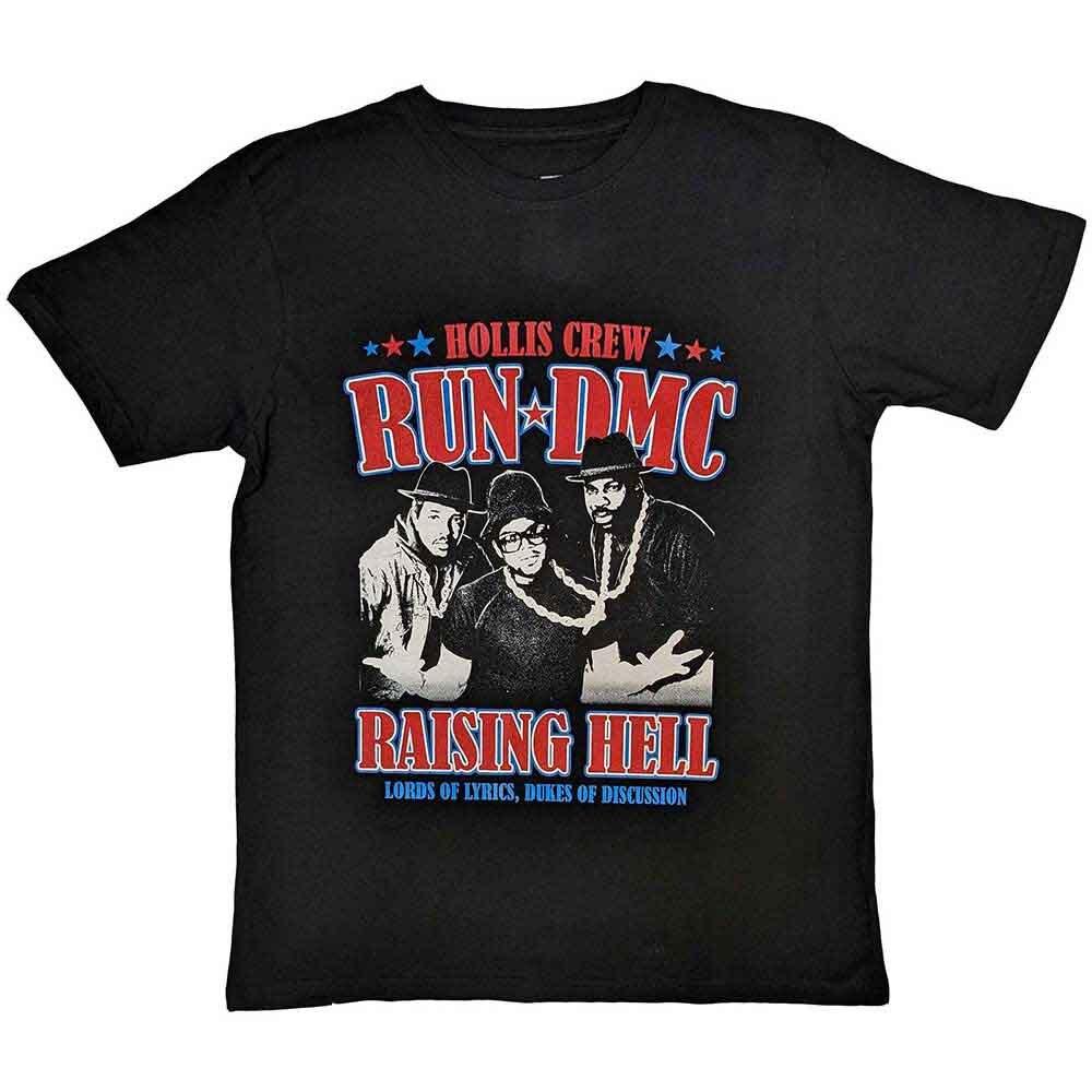 Run DMC Raising Hell Americana T-Shirt Black New Unisex T-Shirt XXL