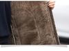 Mom's Winter Velvet-Lined Plaid Jacket - Warm, Cotton Padded, Plus Size for Middle-Aged & Elderly Women