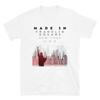 Place Of Birth Hometown Franklin Square NY State Skyline T-Shirt