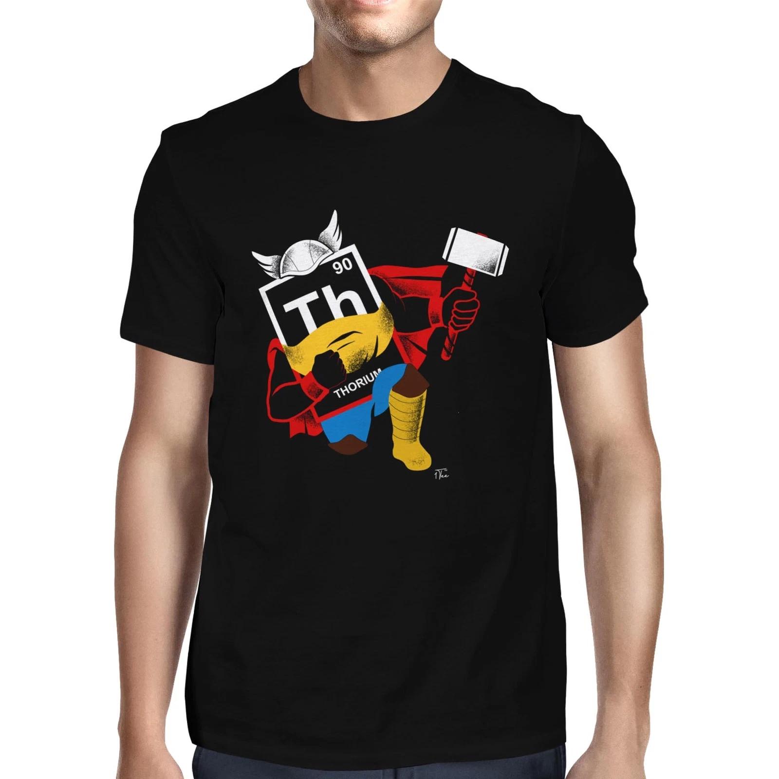 1Tee Mens Thorium 90 Element Science T-Shirt XS