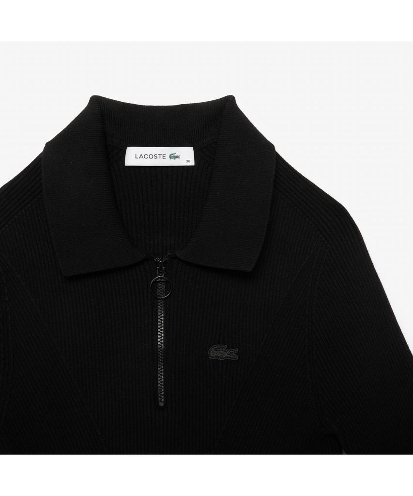 Lacoste Women'S Slim Fit 3D Half-Zip Sweater Af2572-55G 031