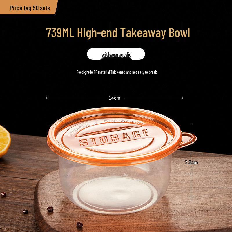 DM Round Disposable Lunch Box