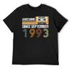 Geweldig Sinds September 1993 29e verjaardag vintage September 1993 T-shirt esthetische kleding oversized t-shirt katoenen t-shirt heren