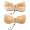 Winged Invisible Push-Up Nipple Covers for Large Breasts - Anti-Sagging, Breathable, Strapless Enhancement Bra