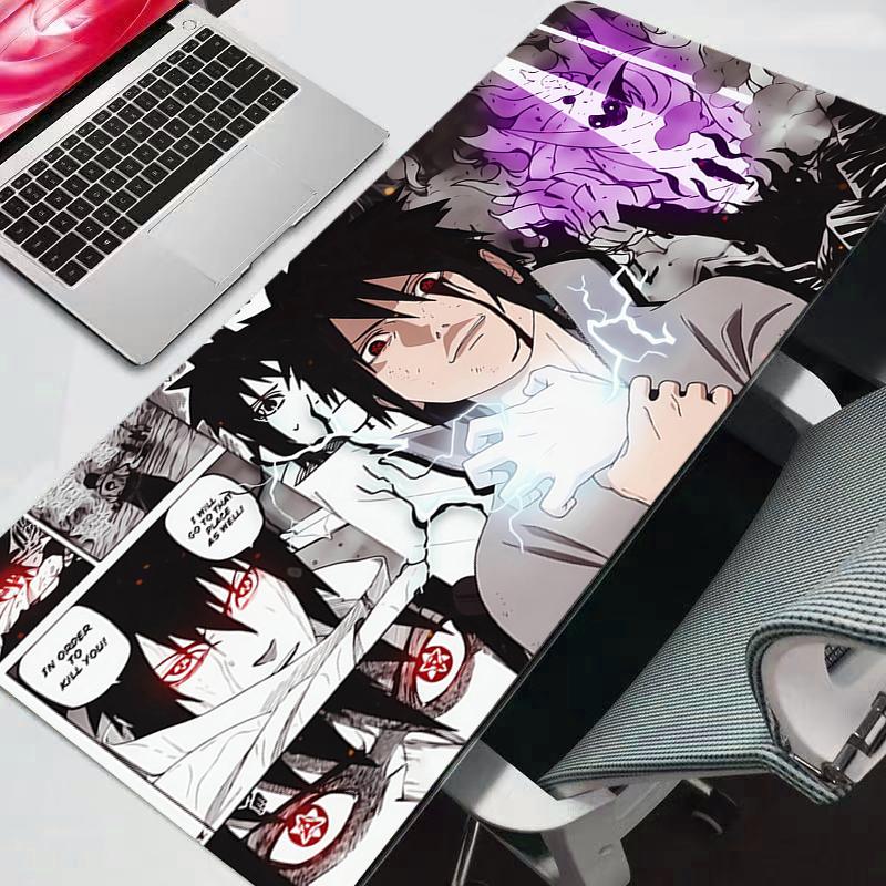 Computer Varmilo Keyboard Naruto Mouse Pad Anime Gaming Accessories Table XXL Gamer Carpet Desk Mat  Mousepad Durable