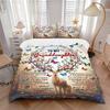 3pcs Granddaughter Inspirational Poster Duvet Cover Set - Machine Washable, Includes 1 Cover and 2 Pillowcases, No Core Included Yy251013093