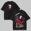 Friday the 13th Horror Tee – Jason Mask Graphic Shirt Scary Halloween Apparel