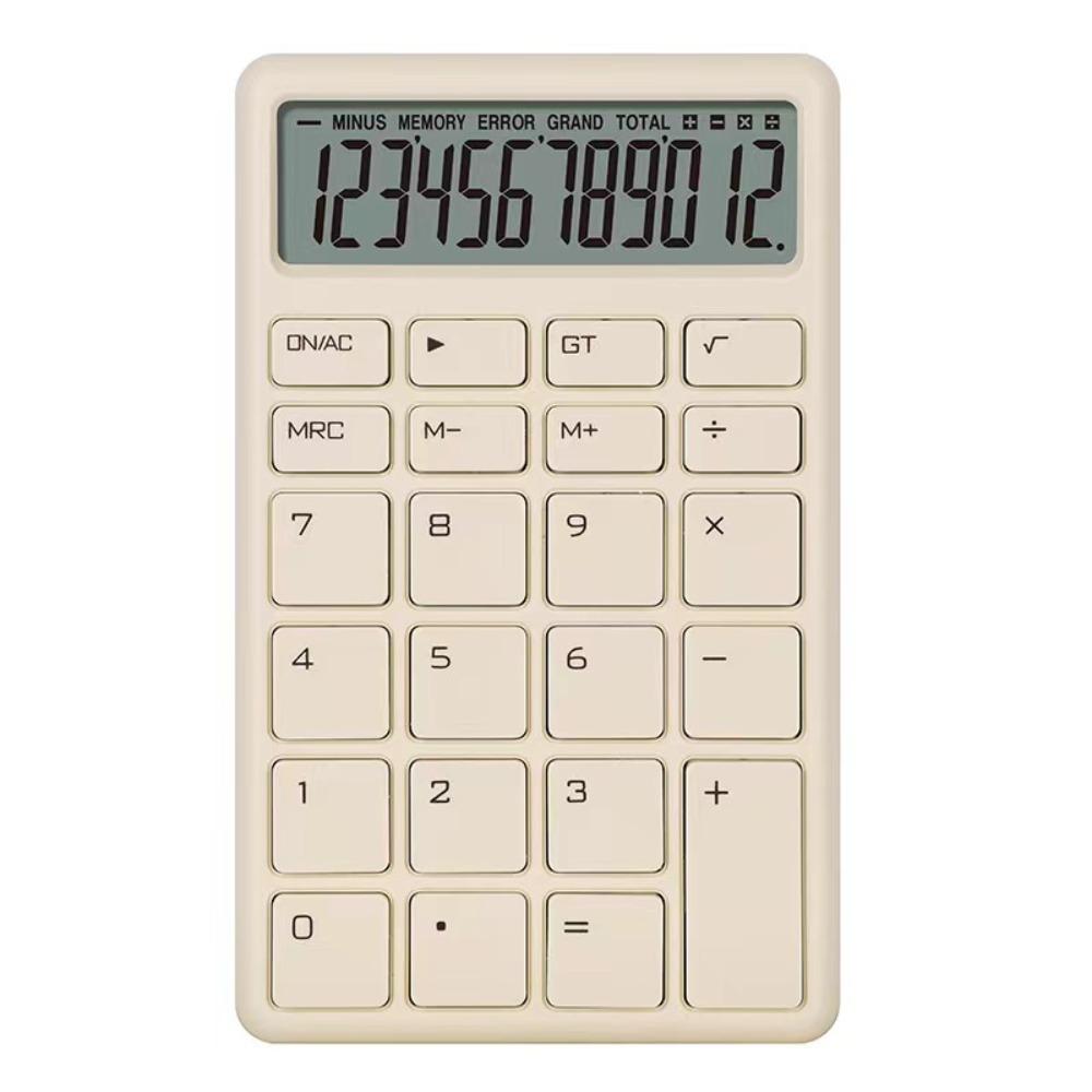 Accounting Tools Mini Calculator Digital Display 12-digit Calculator  Learning Tools