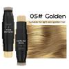 2 In 1 Hairline Concealer Pen Waterproof Temporary Hair Color Pen  for Coverage Hair Roots
