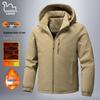 EASTERN CAMEL Men's Thickened Warm Hooded Padded Jacket