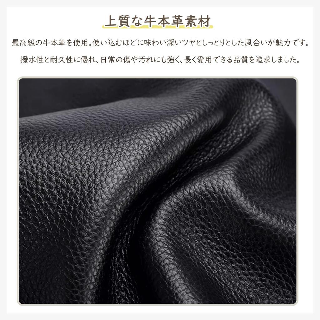 MFFOR Women's Genuine Leather Shoulder Bag, 2-Way, Crossbody Bag with Two Straps, Handheld or Crossbody, Large Capacity, Stylish, Simple, Casual,