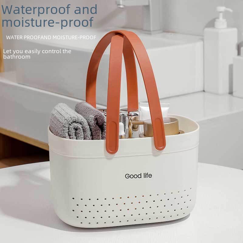 Portable Silicone Bathroom Storage Basket