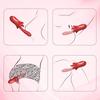 Lip Lure Vibrating Tongue Licking Masturbator for Women