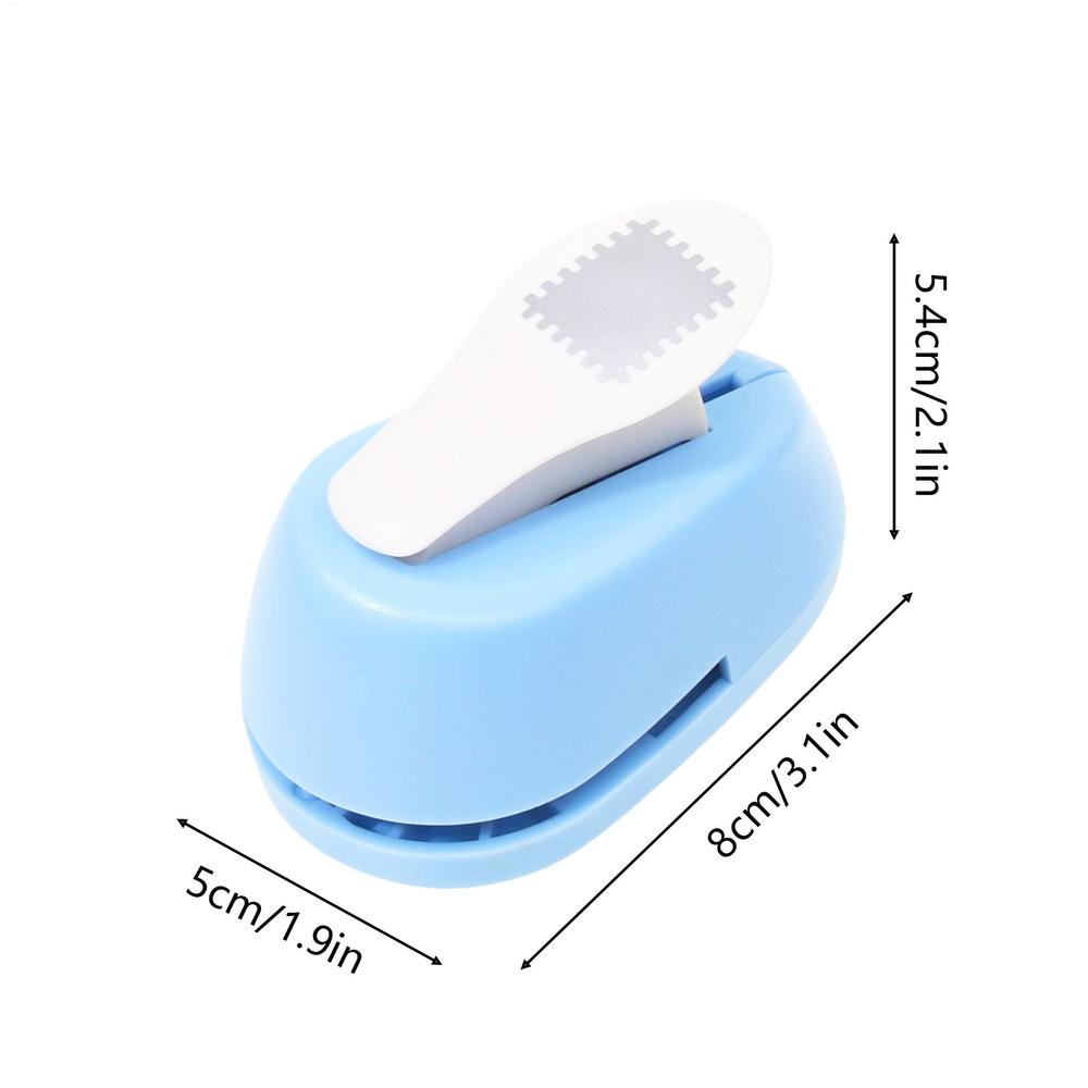 1pc Stamp And Journal Embossing Machine, Perforated Punch, Creative Handmade Embossing Tool, Journal Material Collection Tools синий