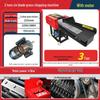 Horizontal Chaff Cutter & Silk Kneader: Straw Crusher & Cutting Machine for Livestock Feed