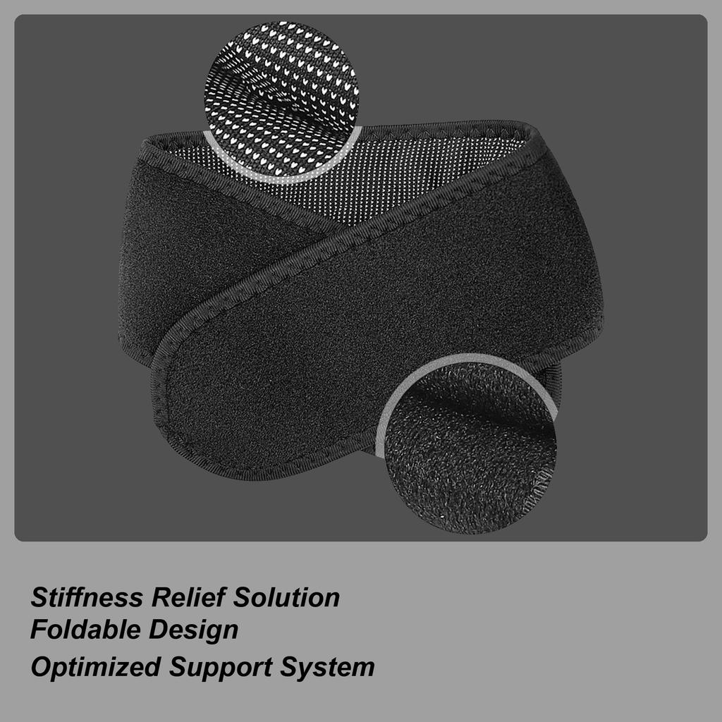 Neck Brace Warm Cervical Wrap Windproof Magnetic Warm Neck Brace For Men And Women Travel Air-Conditioned Room Home Nighttime