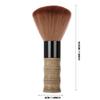 Wooden Handle Barber Face Duster Professional Hair Cutting Brush Neck Duster Brush  Salon Use