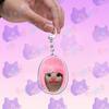 Funny Cute Cat Meme Keychain Accessories Bag Charms Cat Lover Animal Keychains Keyrings Jewelry Fans Cute Cartoon Freinds Gift