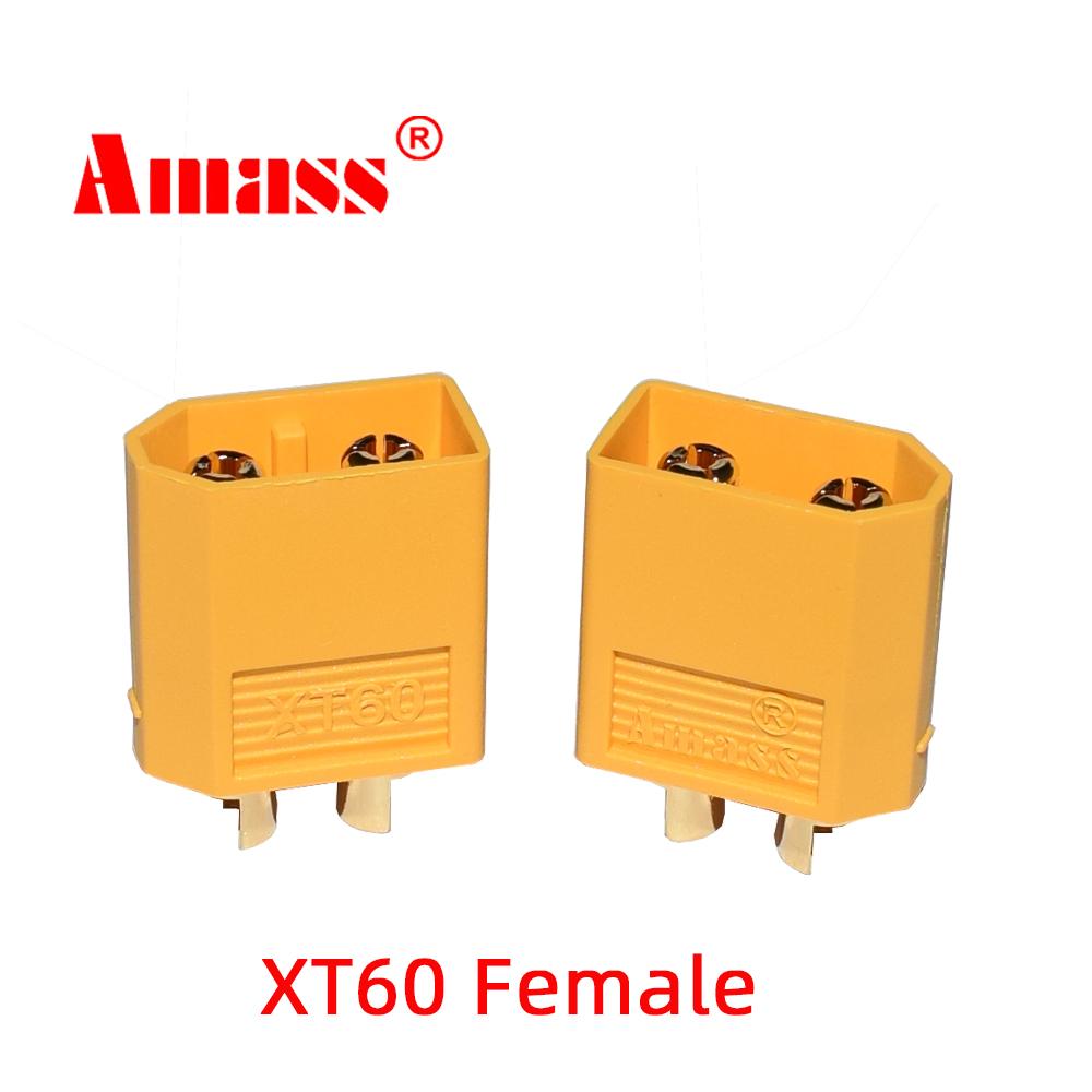 Amass XT60 Connectors XT60 Female XT-60 Male Plug XT60 Bullet Plugs XT60 For RC Lipo Battery Rc Drone Airplane Car Accessories