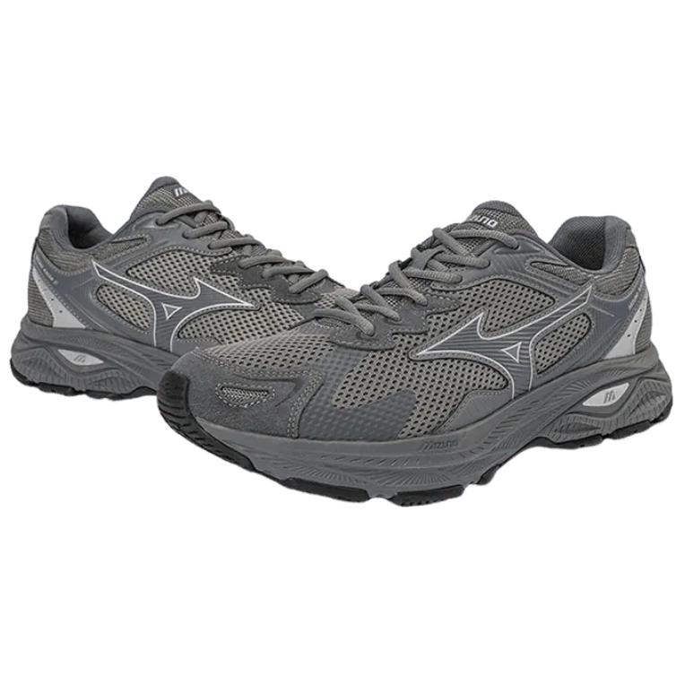 Mizuno Spark CN Comfortable Durable Breathable Low-Top Casual Running Shoes Unisex sneaker Gray D1GH242801