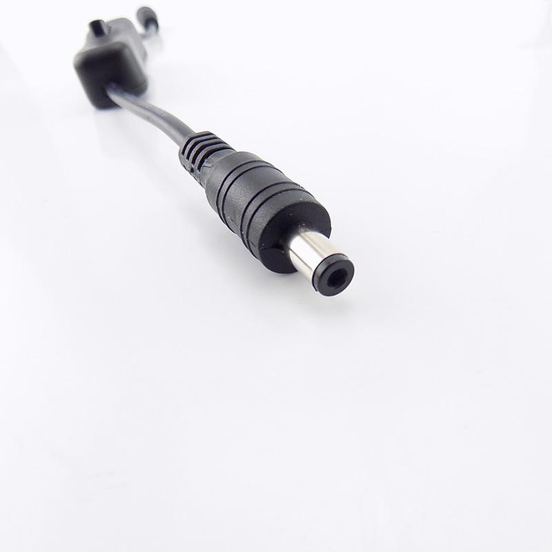 Adapter Connector Cable Female To Male Power Cord Switch DC Jack For RGB Controller LED Strip CCTV Security Camera