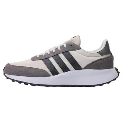 Cushioned Slip-Resistant Low-Top Casual Shoes Men's White Gray Sneakers IF8764