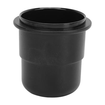 Dosierbecher Kunststoff Auslaufschutz Kaffee Dosierbecher für Kaffeemaschine Zuhause Geschäft 58mm Schwarz