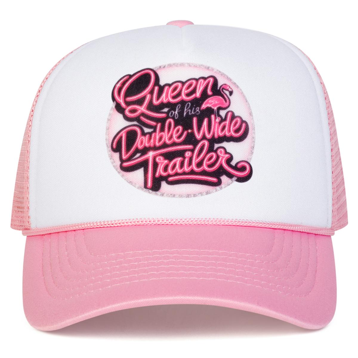 

Unisex Queen Of His Double Wide Trailer Baseball Net Caps Spring Summer Outdoor Adjustable Casual Hats Sunscreen Hat Sports Cap