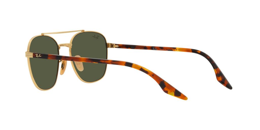 sunglasses RB3688 55 Gray Green lenses Ray-Ban Arista/Crystal (G-15XLT)