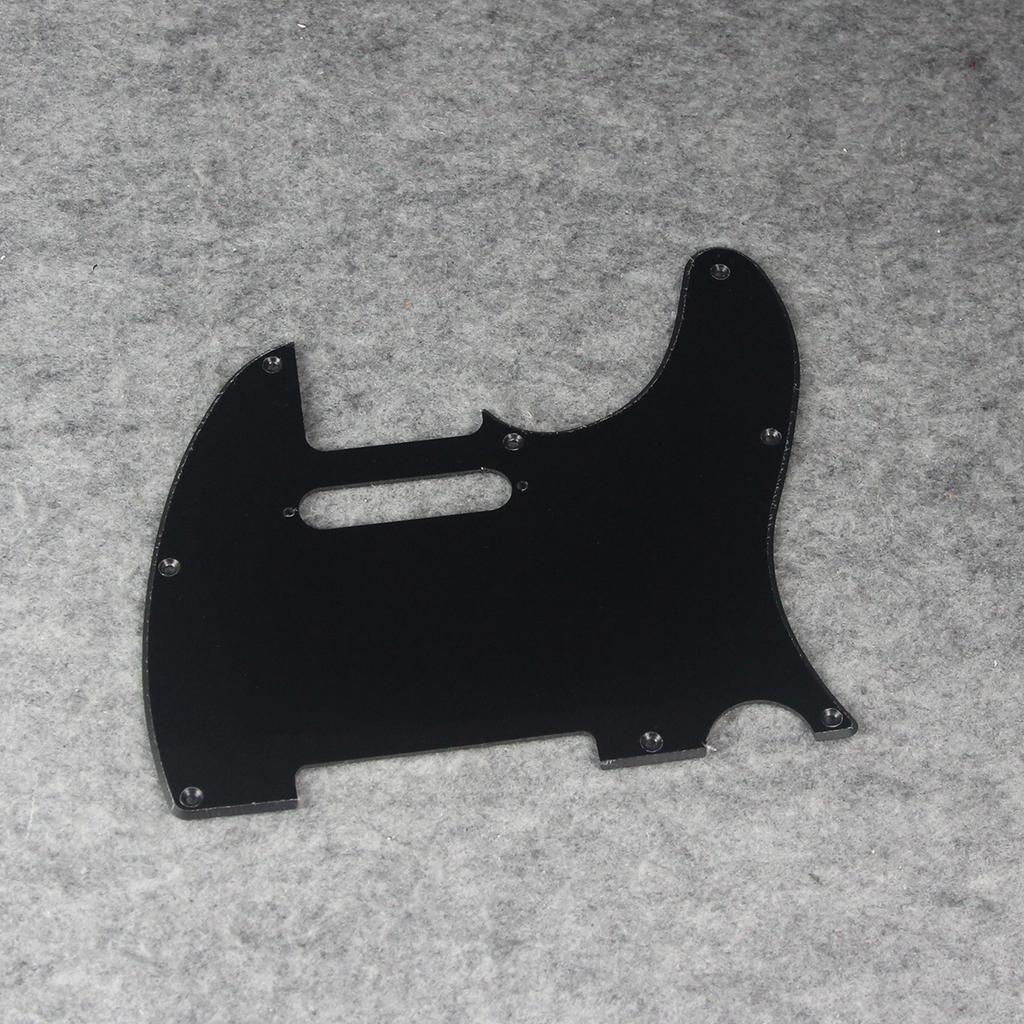 FLEOR 1 ks 8 otvorů TL elektrická kytara Pickguard Kryt proti poškrábání S šrouby pro pickguard