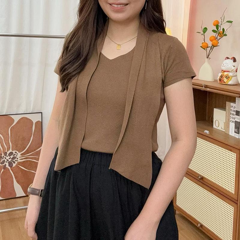 

ZANZEA Женское повседневное платье с V-образным вырезом, свободного кроя, однотонное, с коротким рукавом M