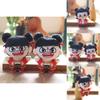 Nezha Plush Doll Keychain Backpack Charm Super Soft Pp Cotton For Kids Fans