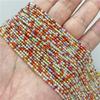 Perline in Pietra di Zircone Naturale Sfaccettata da 2mm/3mm/4mm per la Realizzazione di Bracciali Collane Anelli Catene per la Vita Accessori Gioielli Fai da Te Brillanti