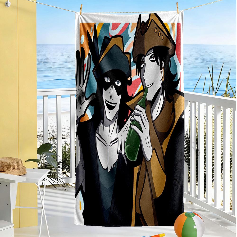 Incredibox Beach Towel Quick-Dry Soft Microfiber Comfortable Lightweight